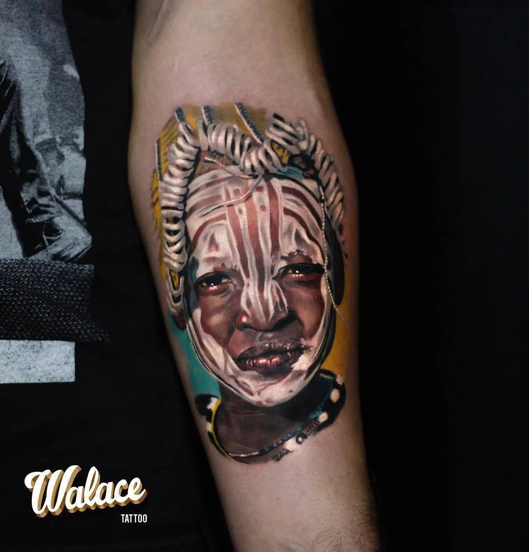 Tattoo artist Walace Sales, color and black and grey realistic tattoo | Brazil