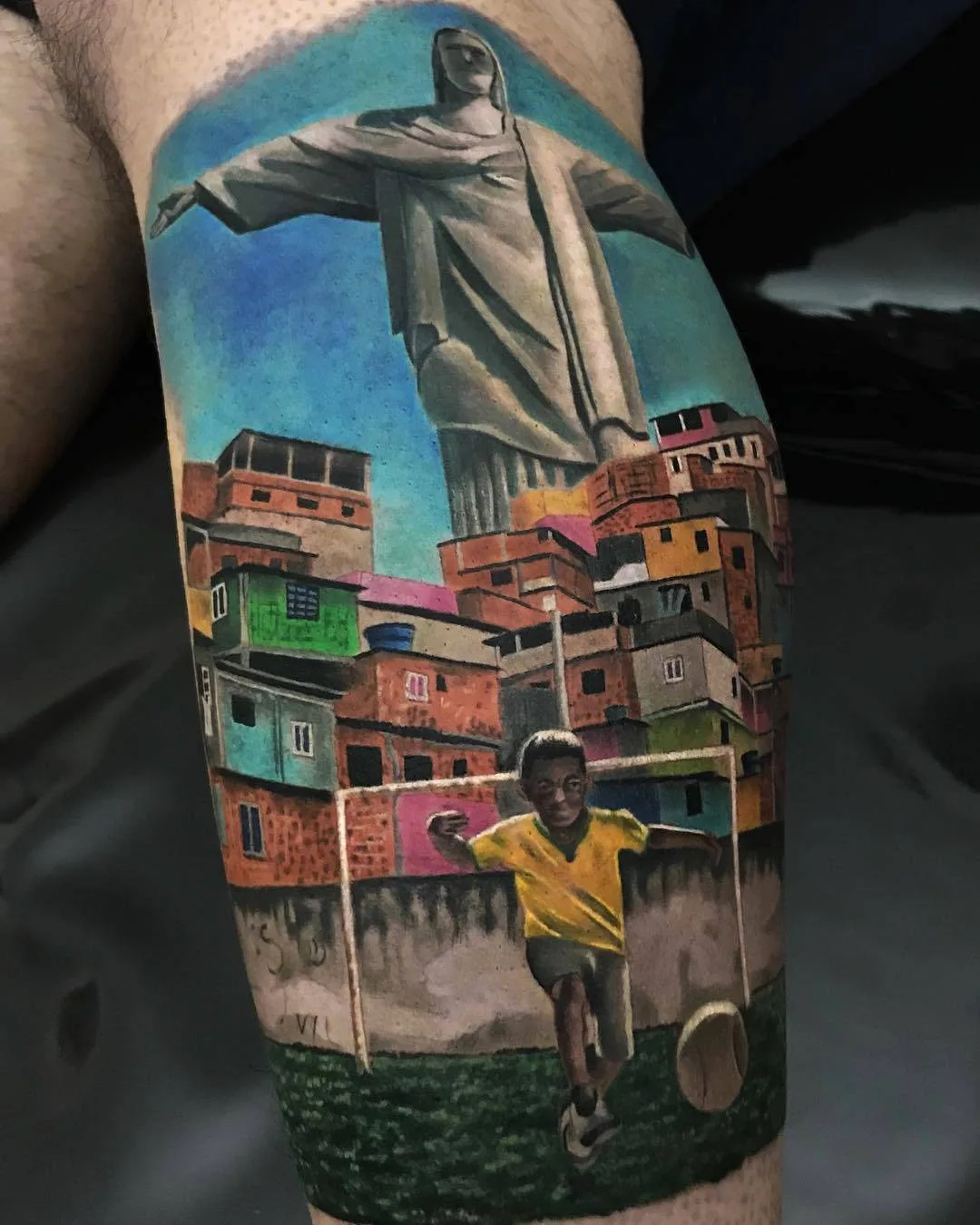 Tattoo artist Walace Sales, color and black and grey realistic tattoo | Brazil