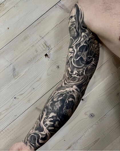 Тату эскиз #28892 Тату мастер Denis Pokazanoff