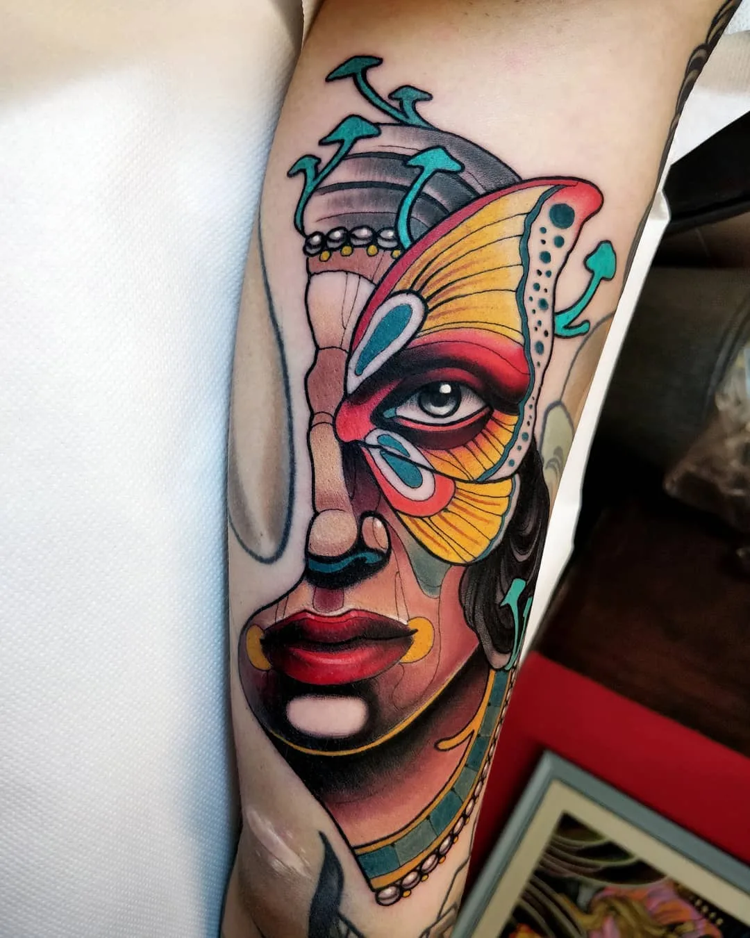 Tattoo artist Nicola Nik The Rookie Rinaldi, color authors style neo traditional tattoo | Italy