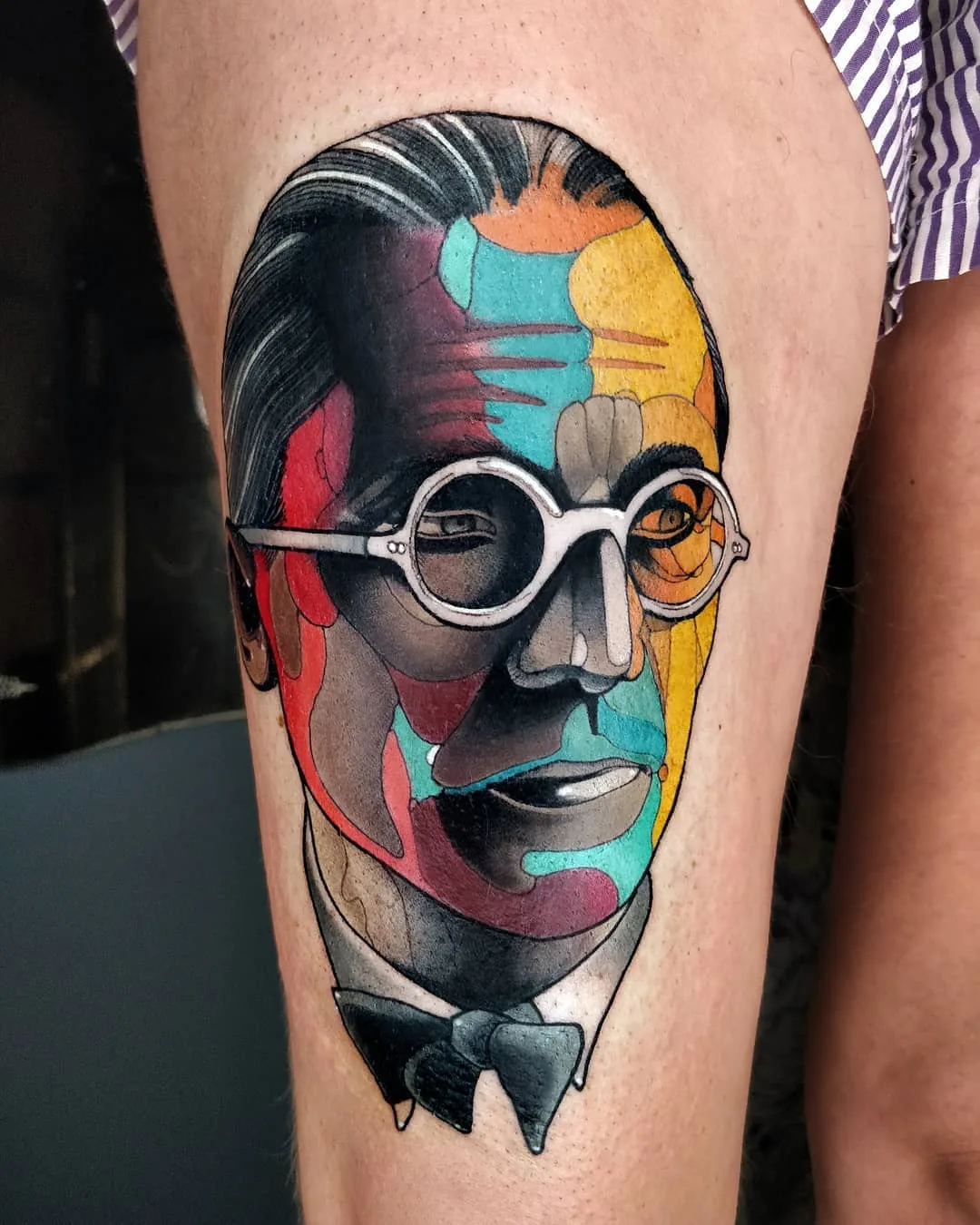 Tattoo artist Nicola Nik The Rookie Rinaldi, color authors style neo traditional tattoo | Italy