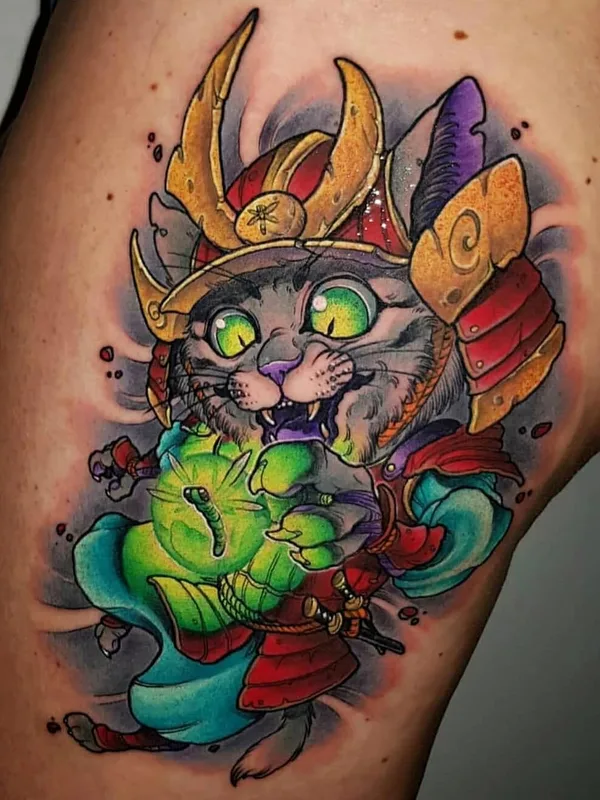 color japanese Tatuagem em side #29188 | Tatuador Toni Angar