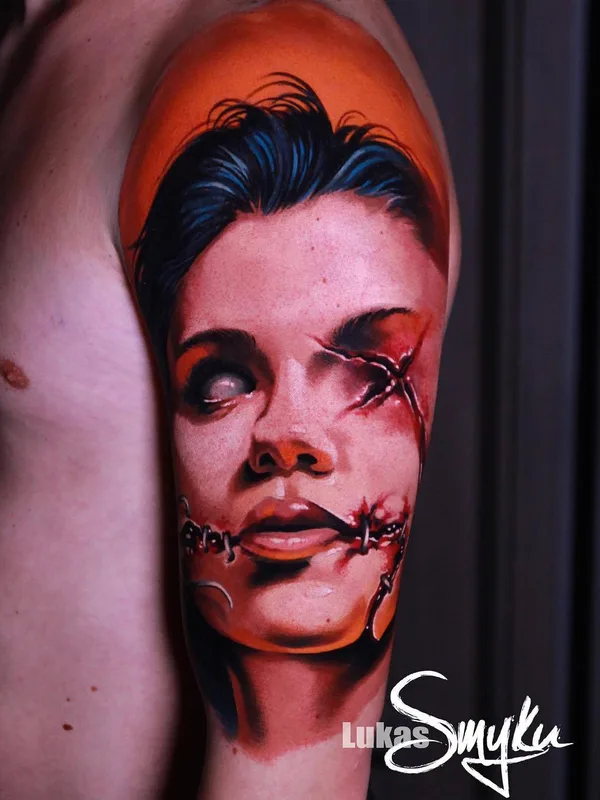 color realism Tatuagem em upper arm #29372 | Tatuador Lukasz Smyku