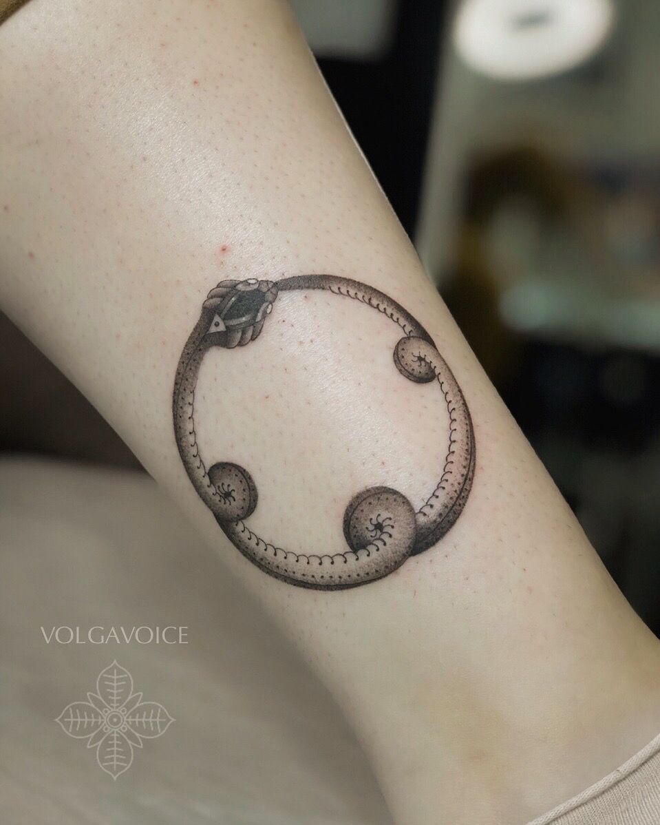 The Very Best Ouroboros Tattoo Designs with Meaning • Tattoodo
