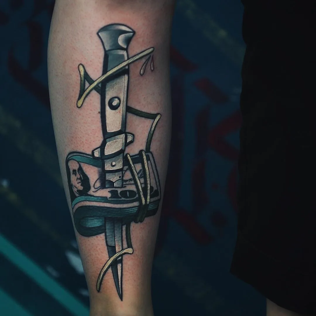Tattoo artist Eugene Mnxtr, color neo traditional tattoo | Minsk, Belarus