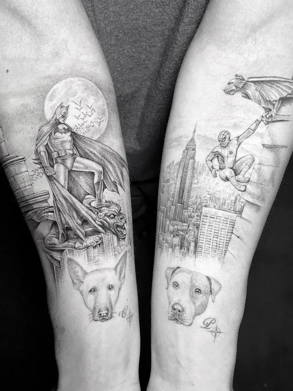 black and grey black and grey tattoo on forearm #38778 | Tattoo Artist MR.K / Sanghyuk Ko