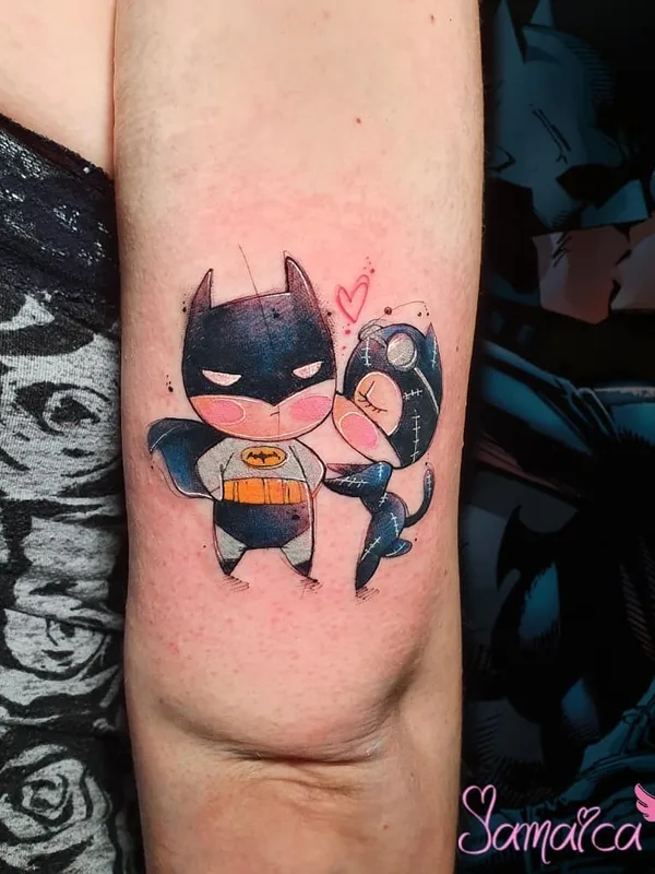 color cartoon Tatuaggio su forearm #38914 | Tatuatore Jamaica Corridori