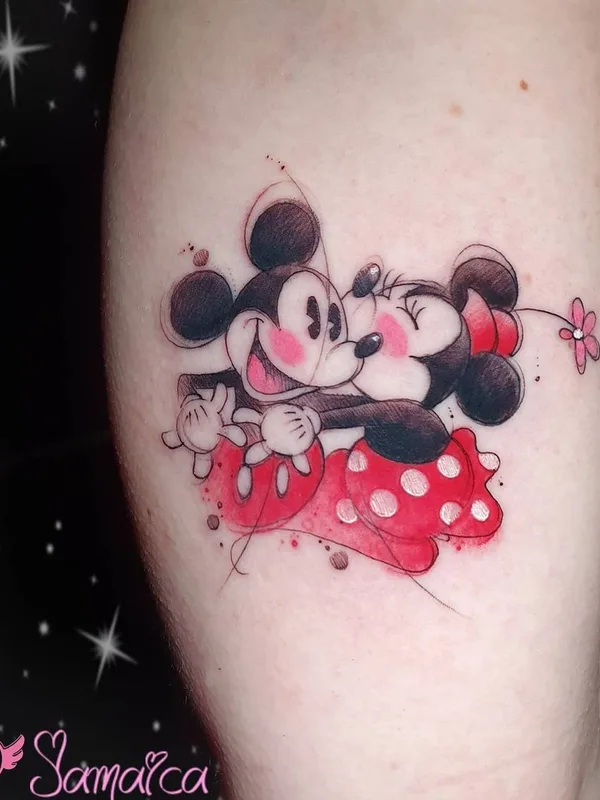 color sketch Tatuaggio su forearm #38904 | Tatuatore Jamaica Corridori