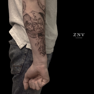 татуировка #39047 | Тату мастер Александр Зиновьев