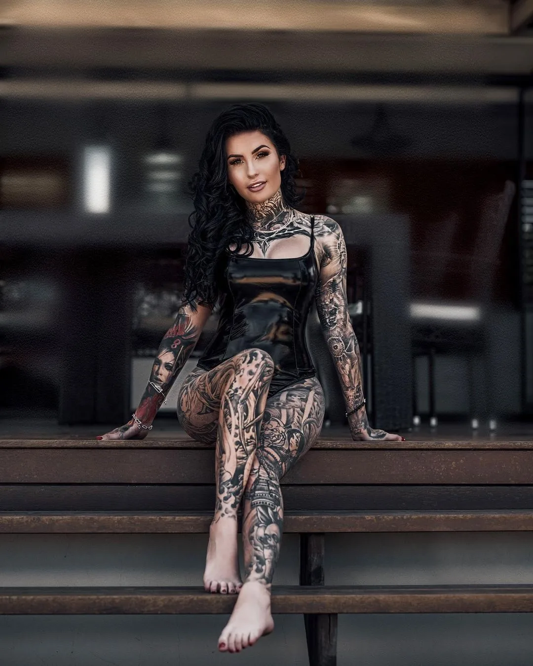 Tattooed Katia