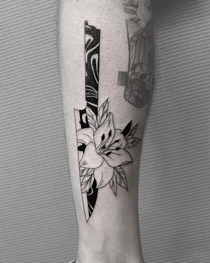 Тату эскиз #52850 Тату мастер Maxim Chadin