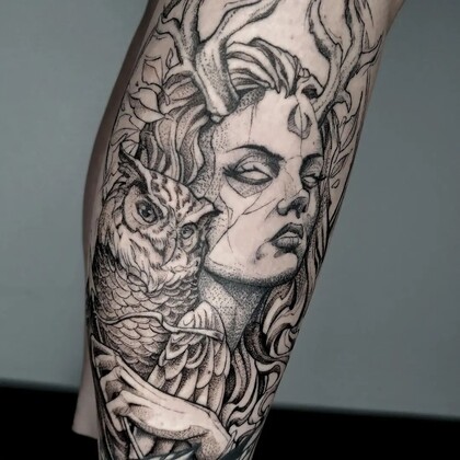 Тату эскиз #52869 Тату мастер Stanislav @andron_tatt