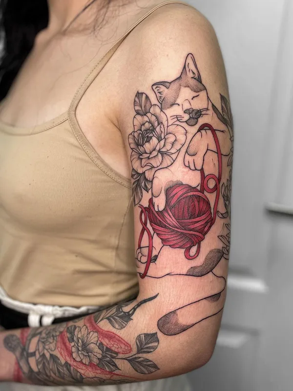 female color illustrative татуировка на forearm #52902 | Тату мастер Лера Шибакова