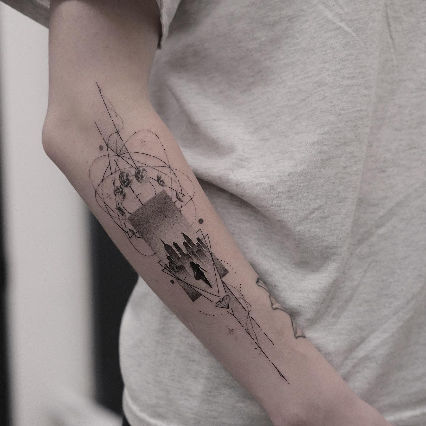 Geometric Tattoos — IRONBUZZ TATTOOS