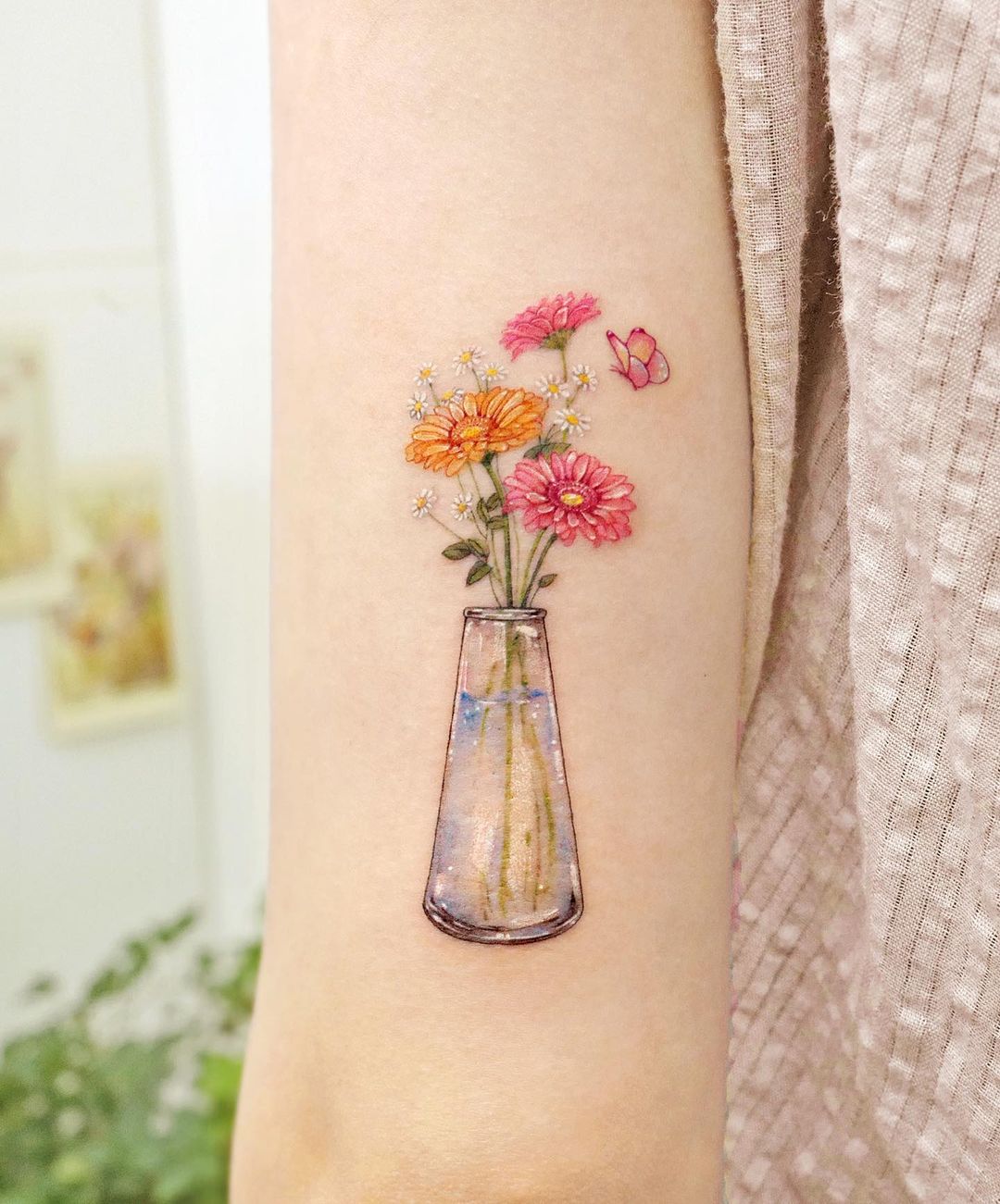 Brilliant Coverup Tattoos Combine Blackout Ink with Blossoms