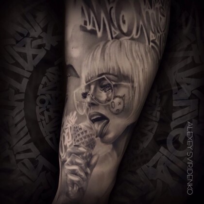 Тату эскиз #53043 Тату мастер ALEXEY SVIRIDENKO 
