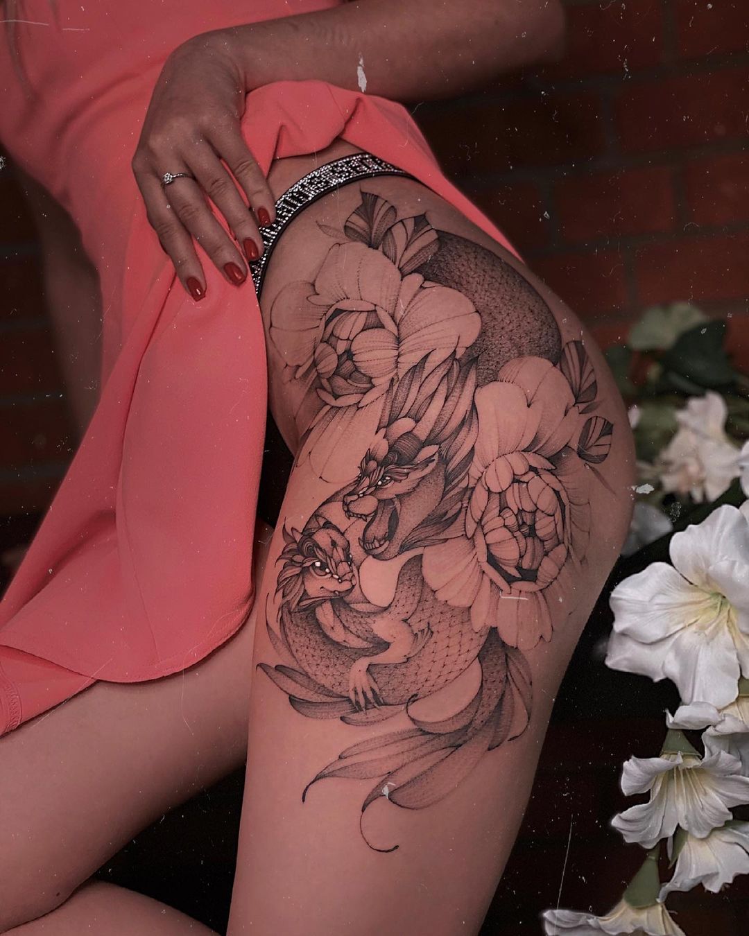 Red Dragon Tattoo Meaning  50 Ideas and Designs  FashionPaid Blog
