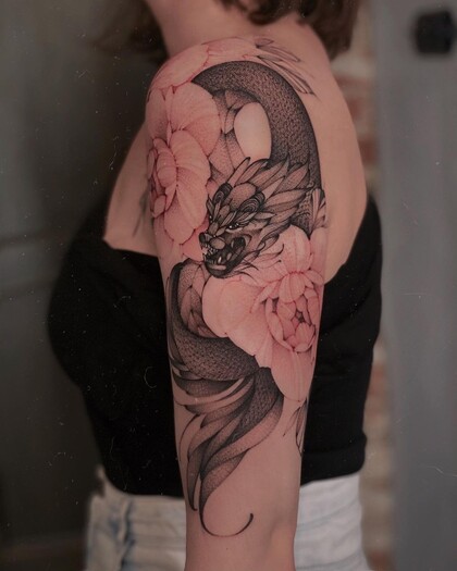 Тату эскиз # Тату мастер Варвара Романчук