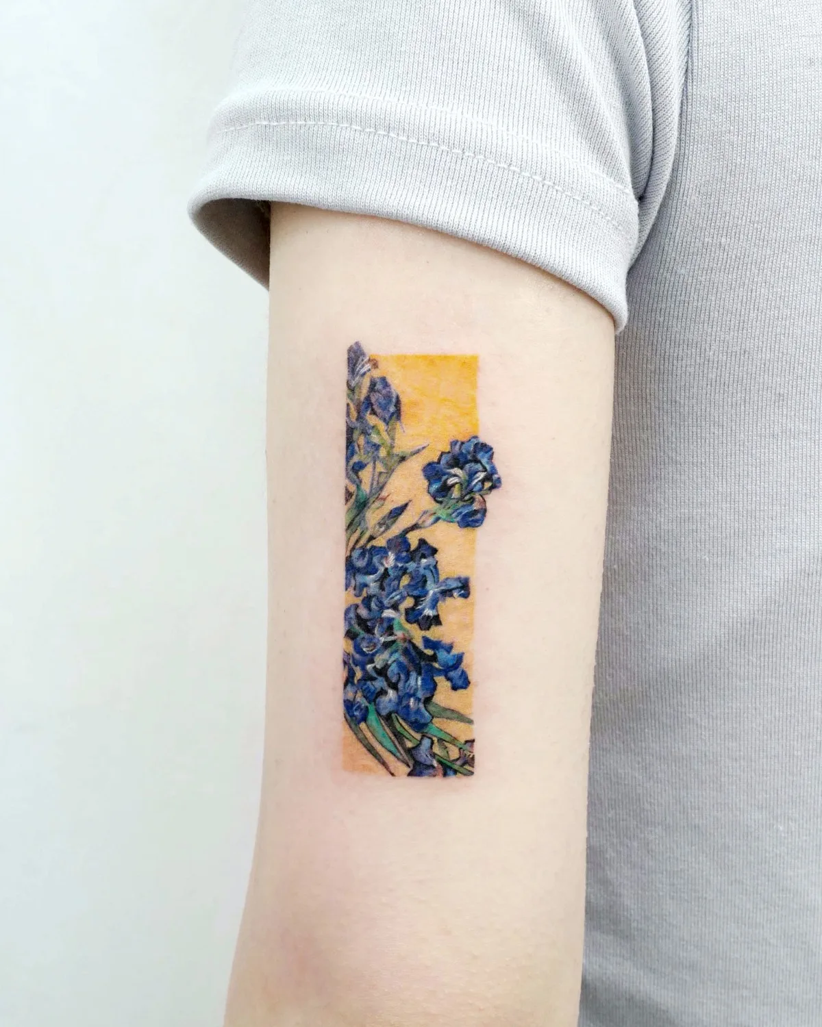 Tatuaggio in stile Vangogh