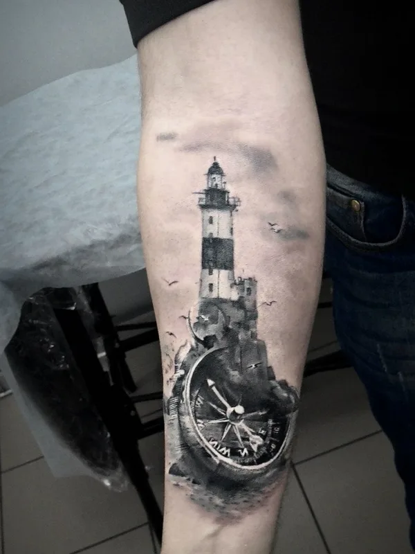 black and grey realism tattoo on forearm #64917 | Tattoo Artist Aleksandr Starshinov