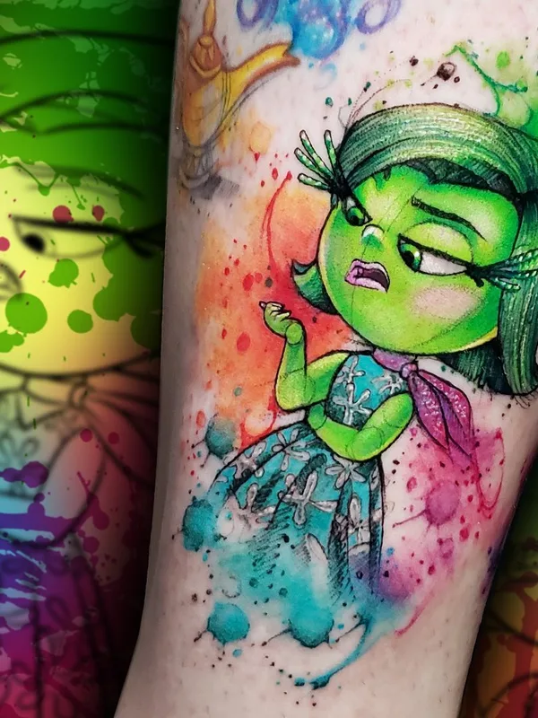 color watercolor Tatuaggio su forearm #64933 | Tatuatore Baltazar Paprocki