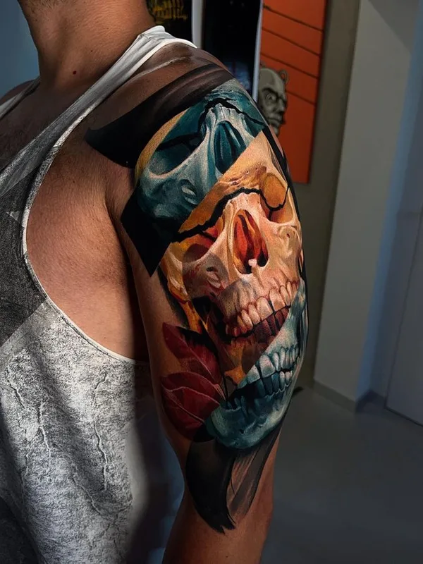 male color realism 타투 부위 full sleeve #65100 | 타투이스트 Oksana Lukianenko