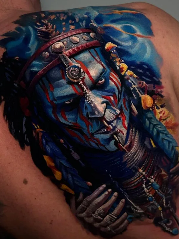 color realism 타투 부위 upper back #65093 | 타투이스트 Oksana Lukianenko