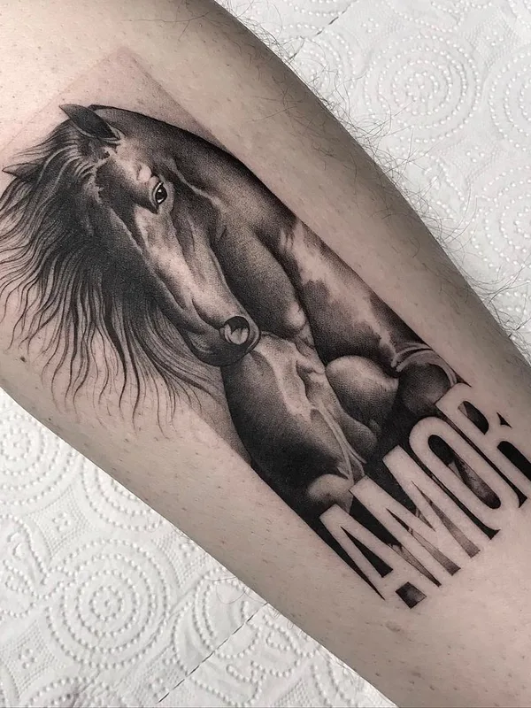 black and grey realism 纹身 在 forearm #65115 | 纹身师 Savaş Doğan