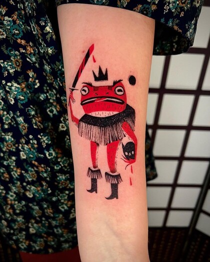 Тату эскиз #65261 Тату мастер Funky Boy Tattoo