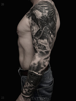 Graphic tattoo