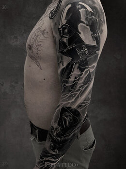 Graphic tattoo