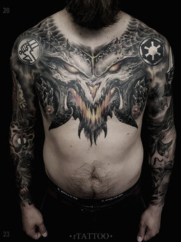 Horror tattoo