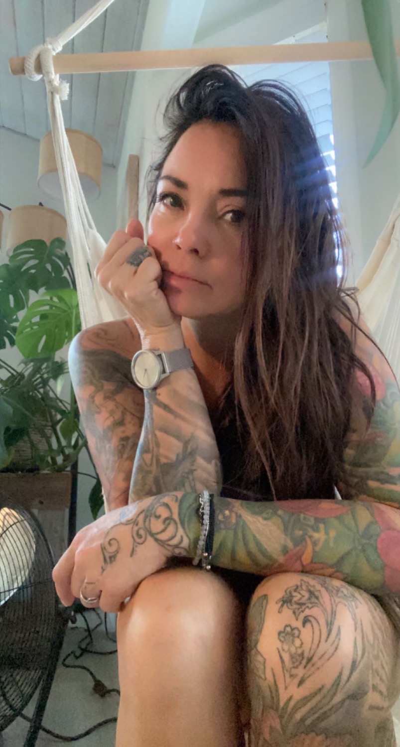 Tattoo model Layla Neuroth San Francisco, USA iNKPPL