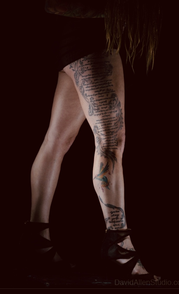 Tattoo model Layla Neuroth San Francisco, USA iNKPPL