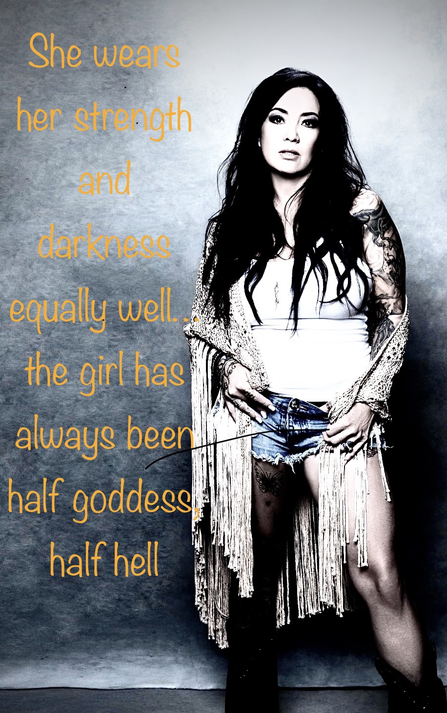 Tattoo model Layla Neuroth San Francisco, USA iNKPPL