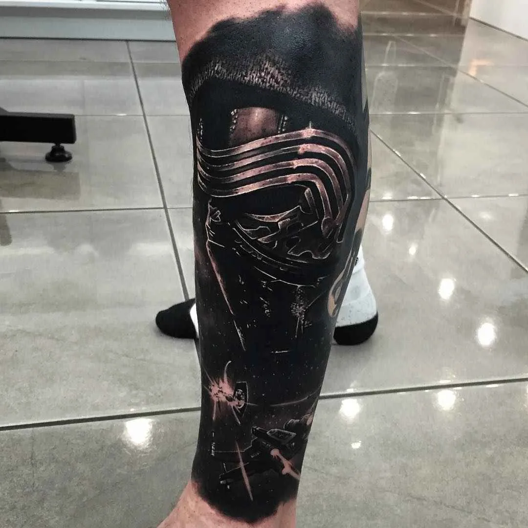 Tattoo artist Drew Apicture black and grey realism tattoos , animals, portraits, skulls