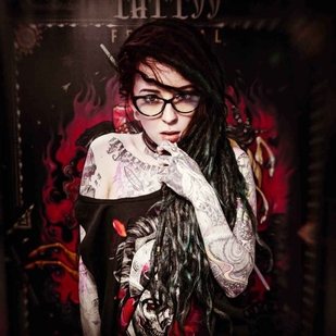 🔥 Горячие фото, портфолио модели  #10262 Тату модель Юлия Ivy Платонова