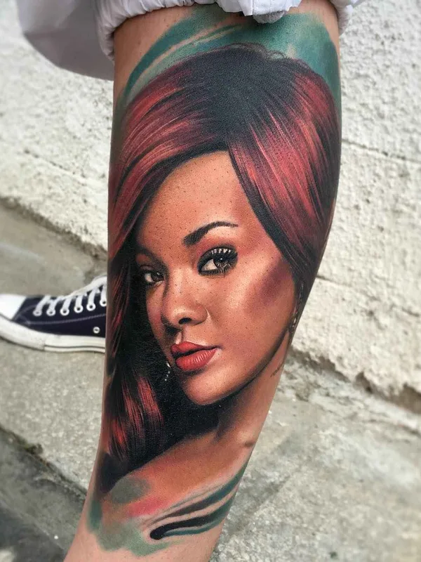 female color photorealism Tatuaggio su forearm #18638 | Tatuatore Emersson Pabon