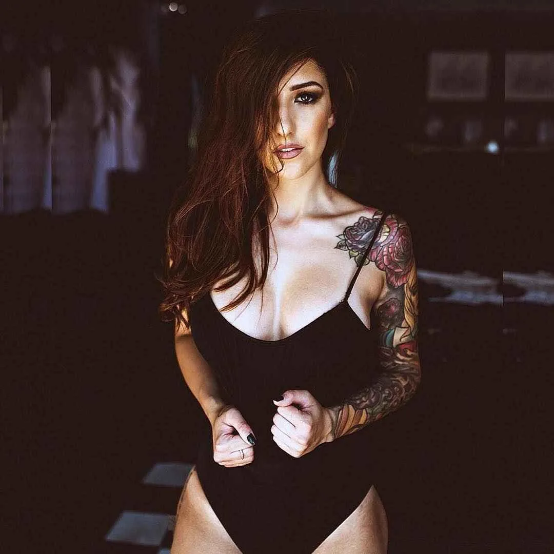 Tattoo model Candice Retell, alternative photo model, tattooed girl | Pert, Australia