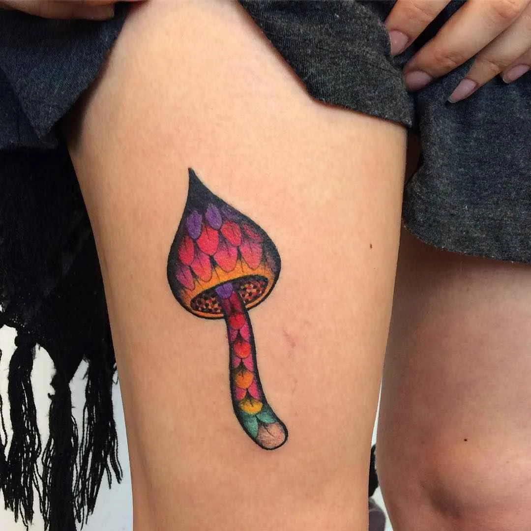 Tatuador Marcin Aleksander Surowiec autoriza estilo tatuagem colorida e preto e branco, arte tatuagem contemporânea | Polônia