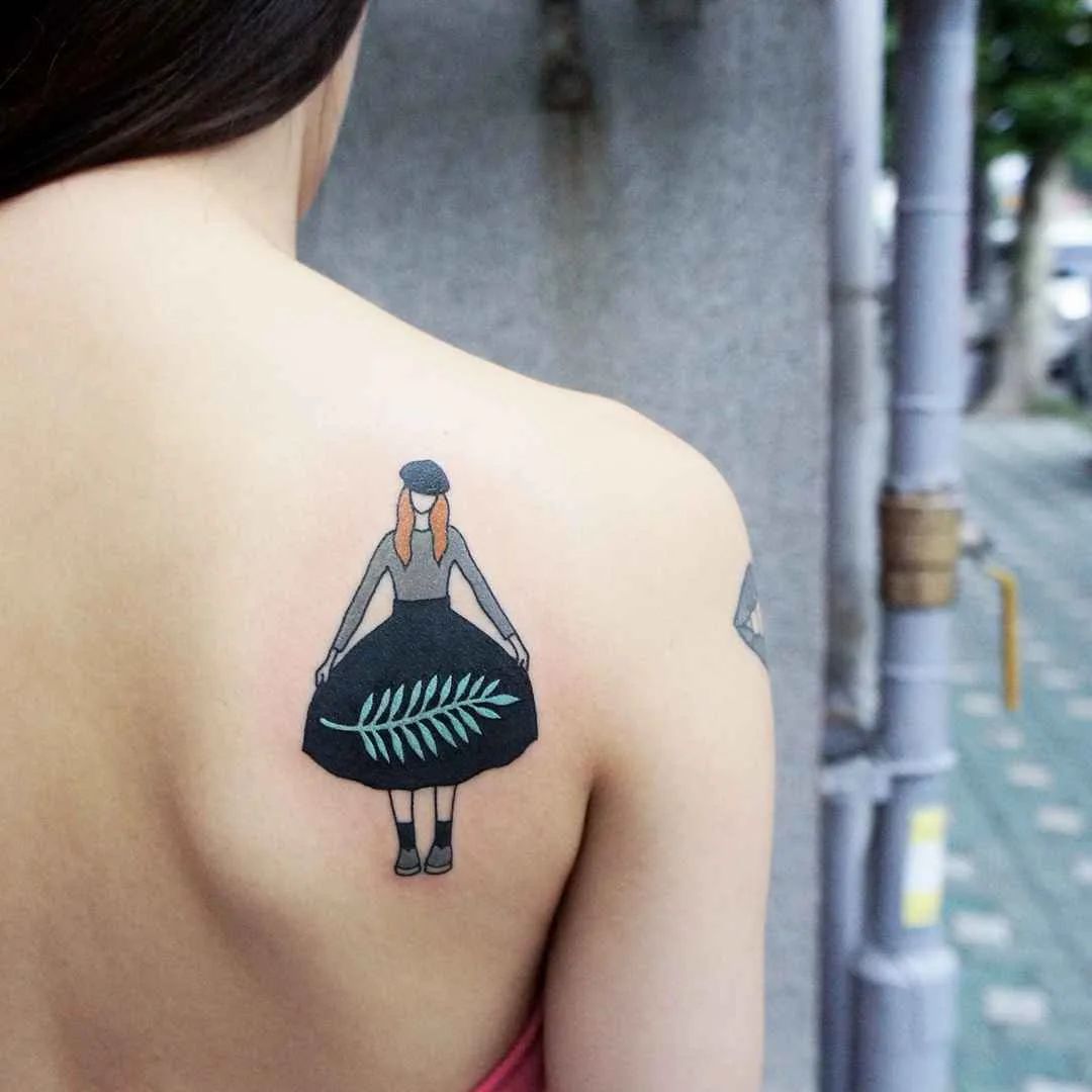 Tatuador Kimsany , autores tatuagem colorida oriental coreana | Coréia