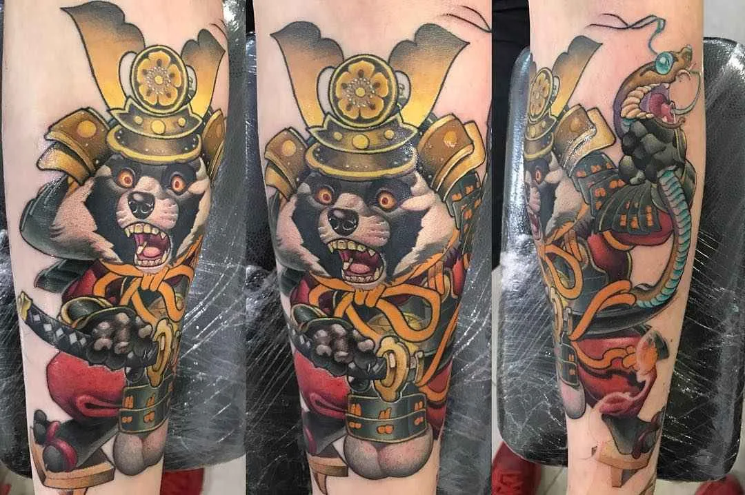 Tatuador Ben Banzai cria tatuagem de nova escola de cores | Espanha