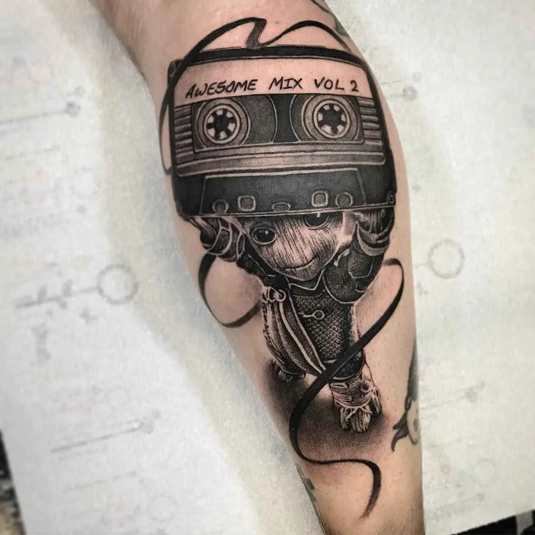 Tattoo artist Rob Richardson, black and grey realistic tattoo, blackwork, authors style | United Kingdom