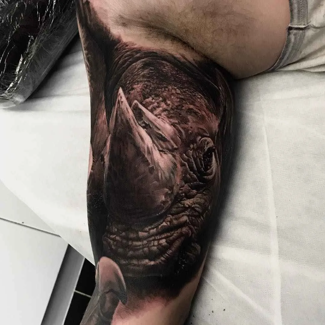 Tattoo artist Chris Nieves color and black and grey portrait realism | Australia