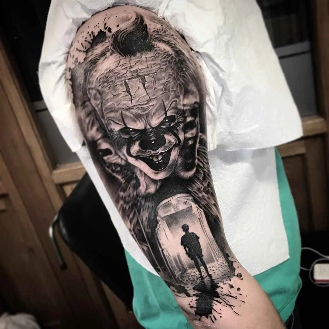 Tattoo artist Rob Richardson, black and grey realistic tattoo, blackwork, authors style | United Kingdom