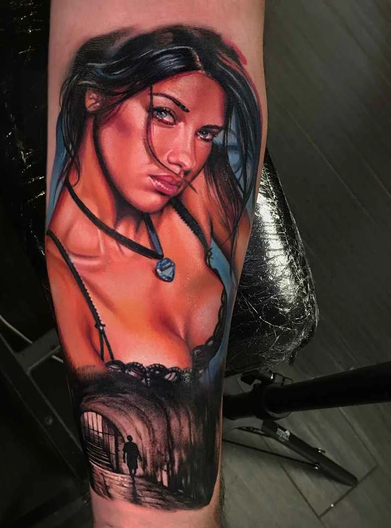 Tatuagem realista de Sergey Shanko