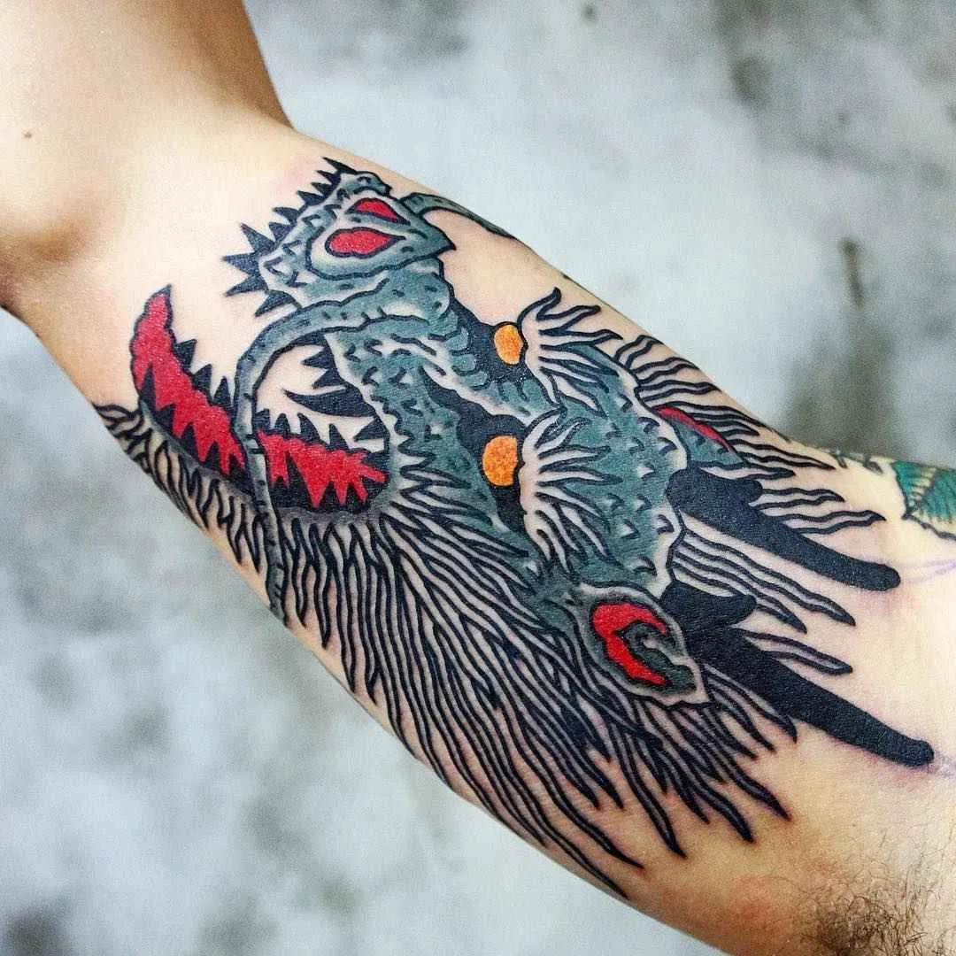 Tatuador Kimsany , autores tatuagem colorida oriental coreana | Coréia