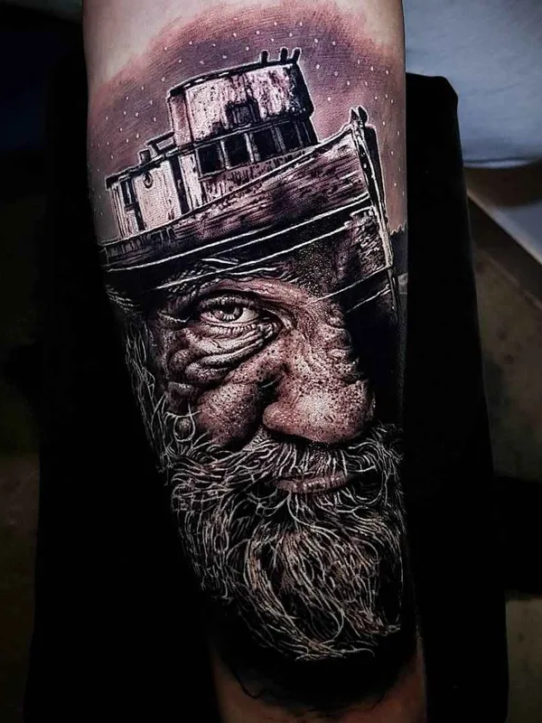 black and grey realism 纹身 在 forearm #18203 | 纹身师 Benji Roketlauncha Ortega