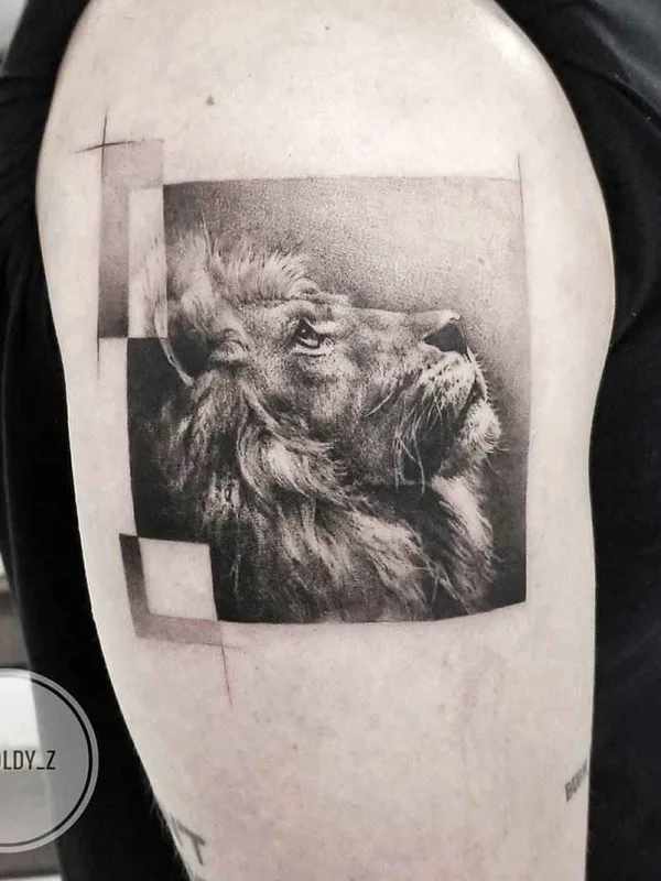 black and grey realism Tatuagem em upper arm #18557 | Tatuador Zlata Kolomoyskaya