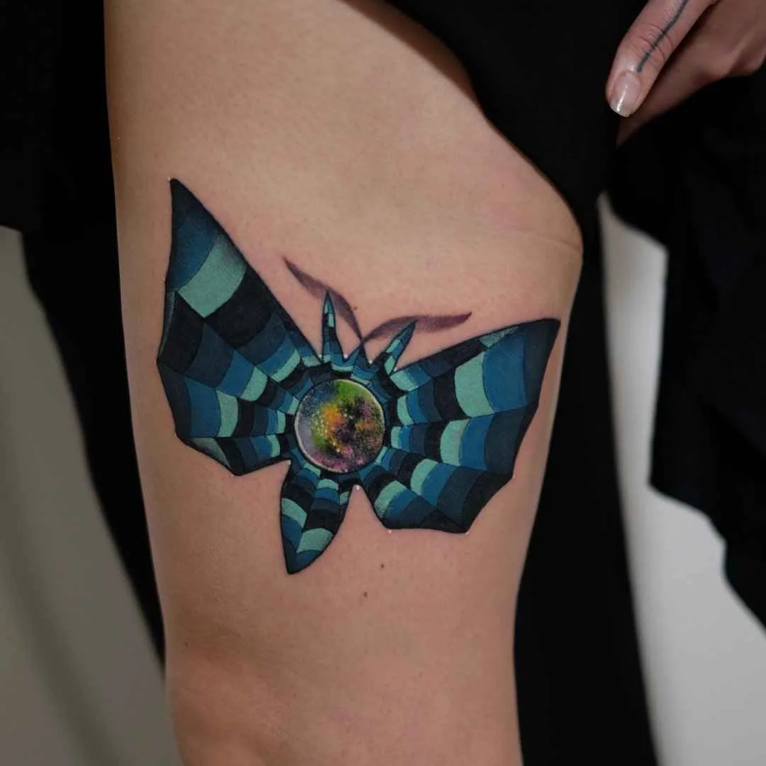 Tatuador Marcin Aleksander Surowiec autoriza estilo tatuagem colorida e preto e branco, arte tatuagem contemporânea | Polônia